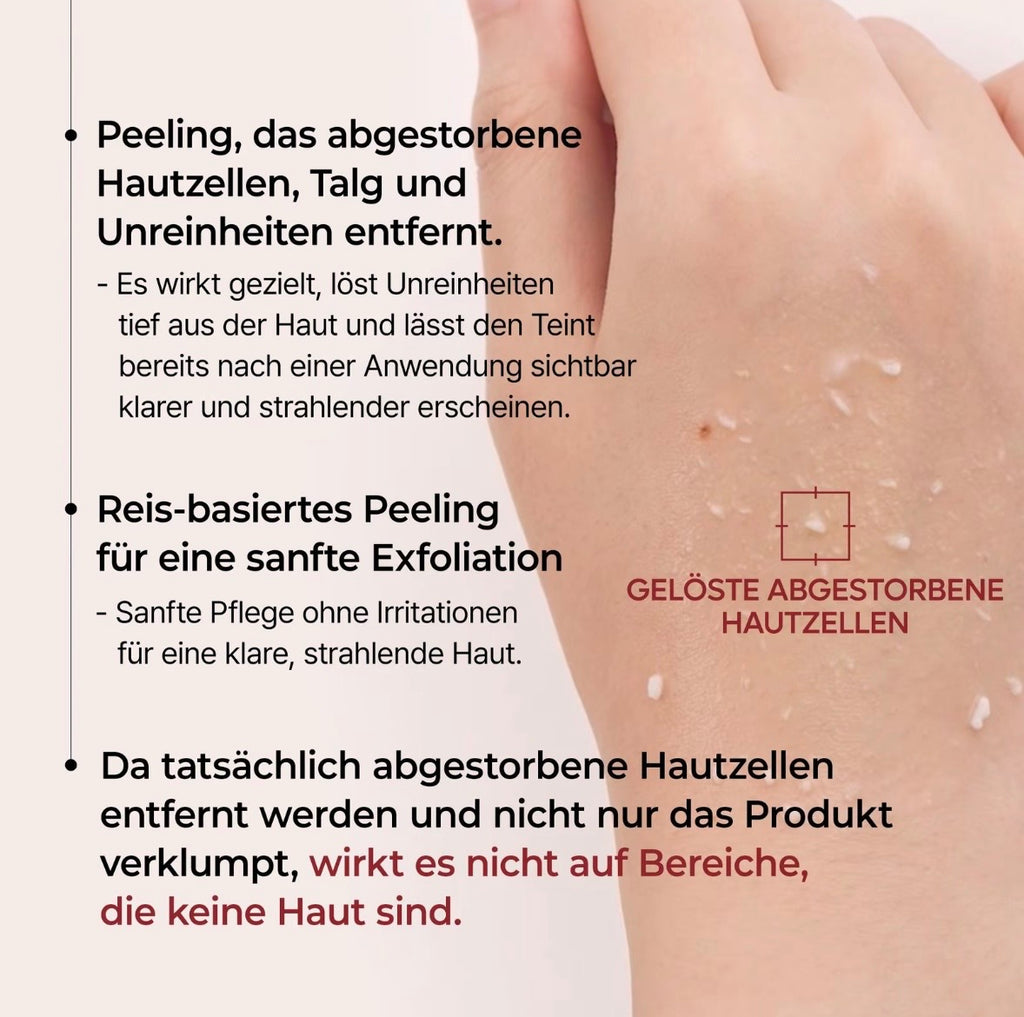 Peel Shot Glow [Dr.Melaxin Offizieller Shop]
Reis-Ampullen Duo - Serum für Aufhellung, sanftes Peeling und Feuchtigkeitspflege - Für
alle Hauttypen geeignet