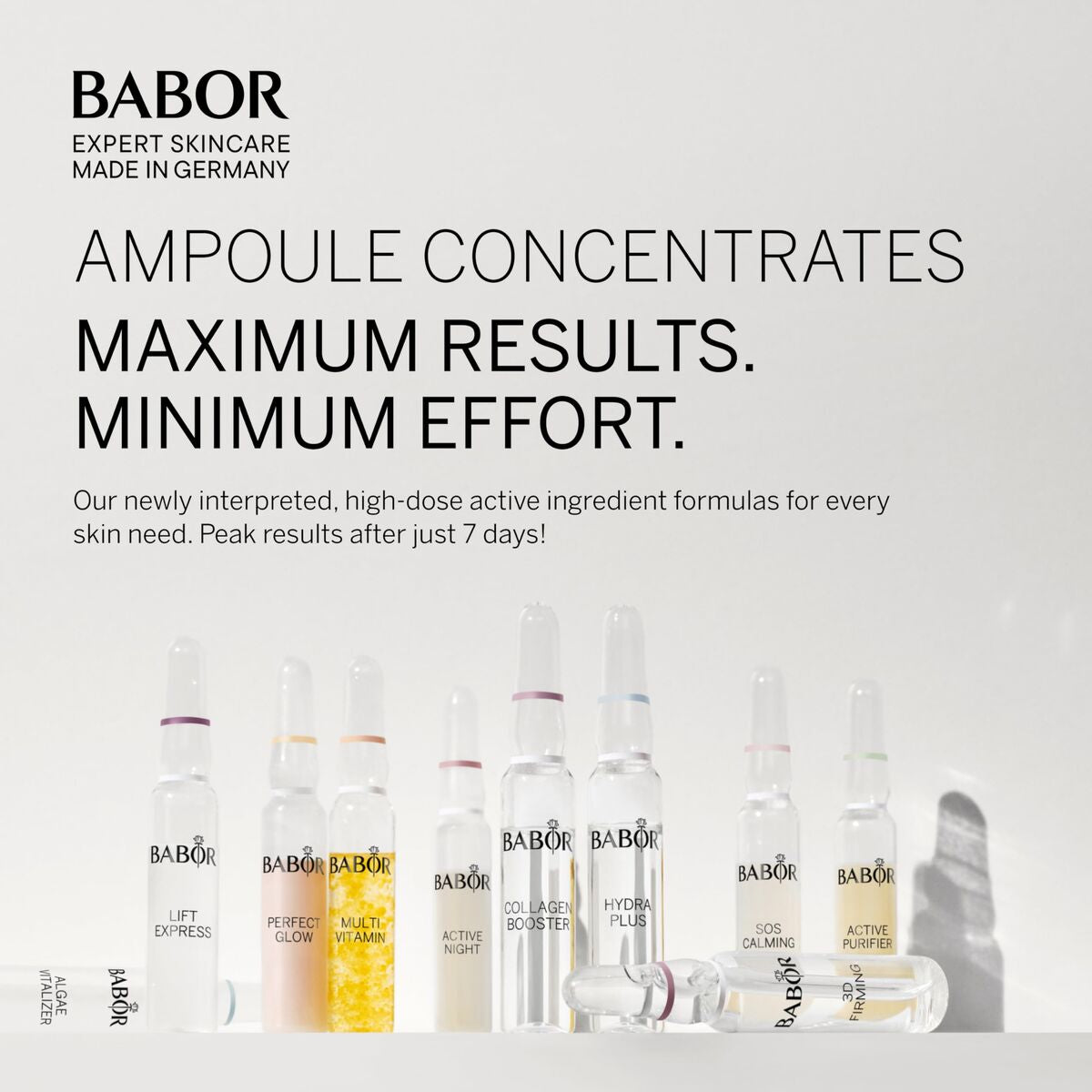 Acne Skin Treatment Babor Active Purifyier 7X2 7 x 2 ml