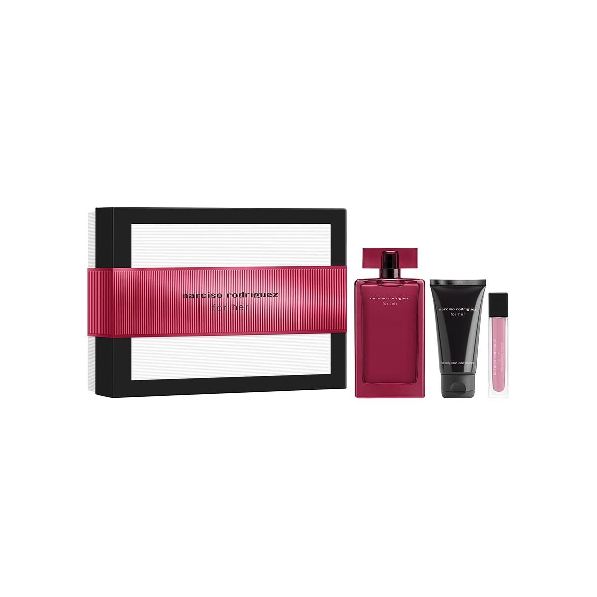 Women's Perfume Set Narciso Rodriguez FOR HER INTENSE 3 Pieces