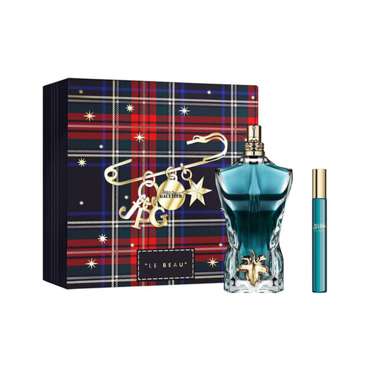 Men's Perfume Set Jean Paul Gaultier Le Beau EDT 2 Pieces