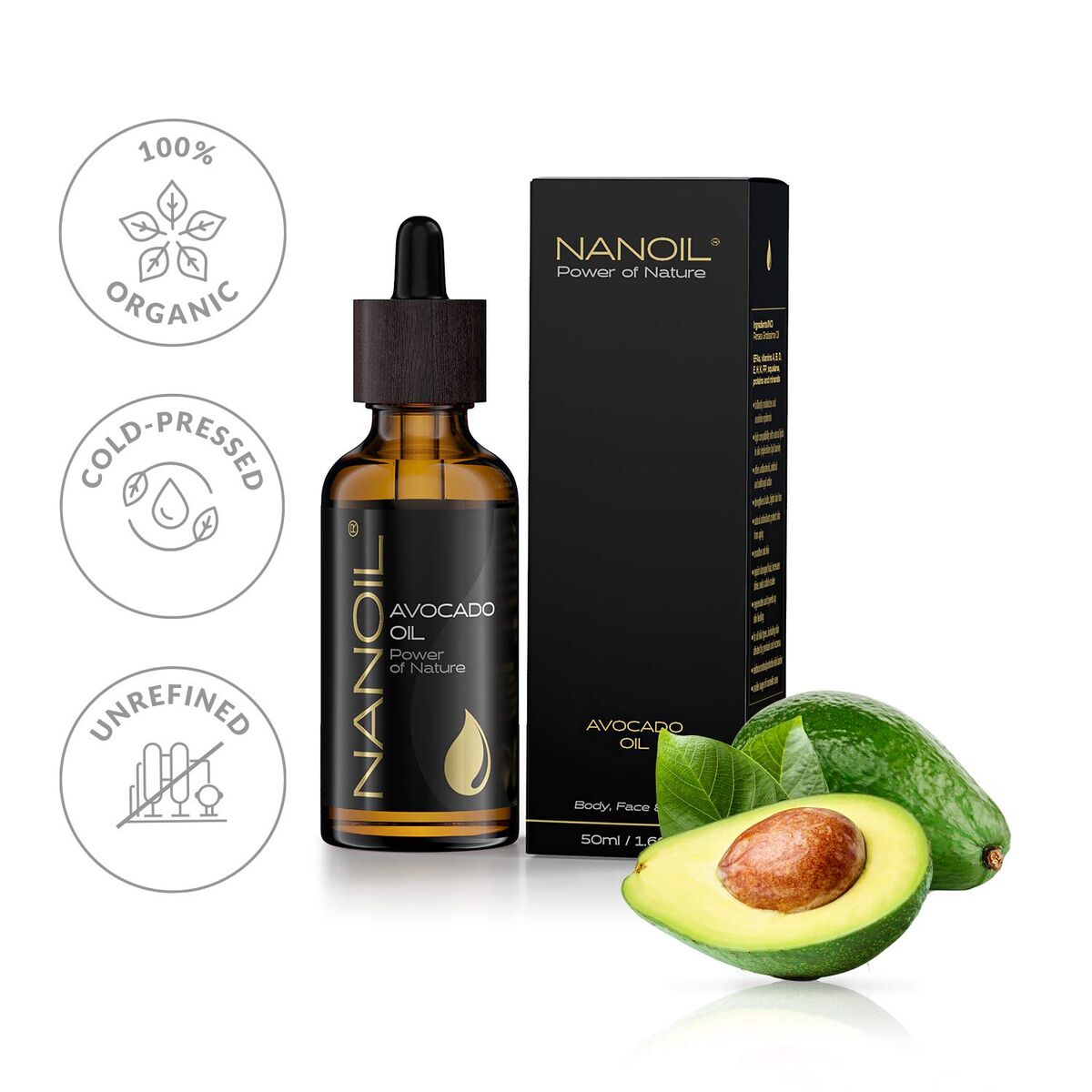 Facial Oil Nanoil Power Of Nature 50 ml Avocado oil