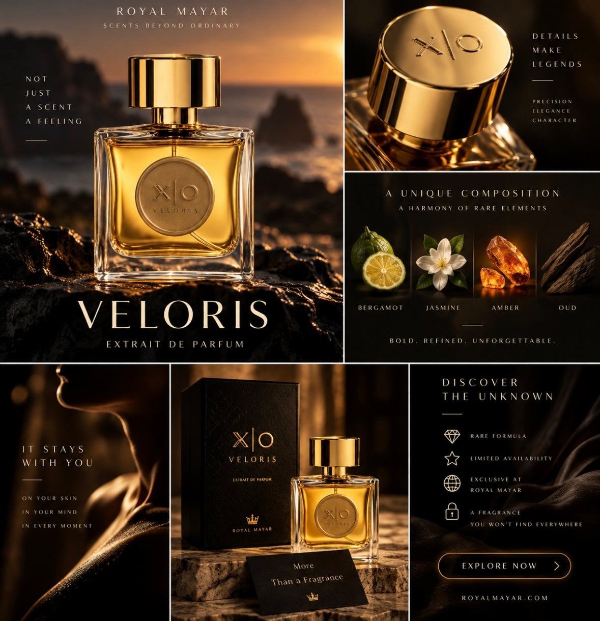 VELORIS – Extrait de Parfum75ml