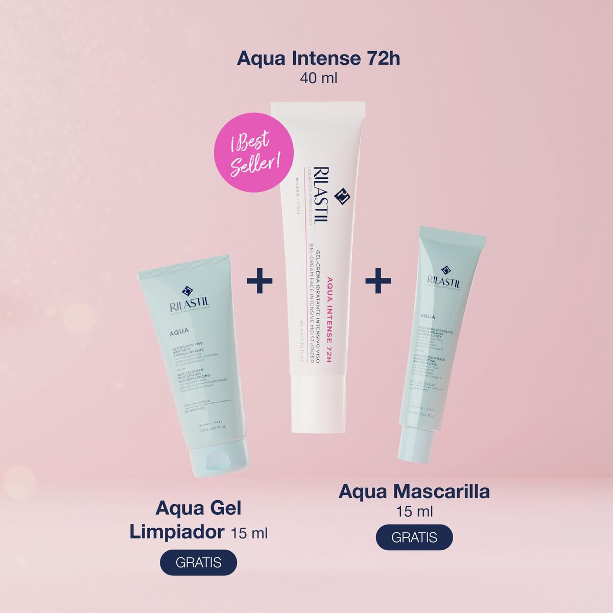 Women's Cosmetics Set Rilastil RILASTIL INTENSE 3 Pieces