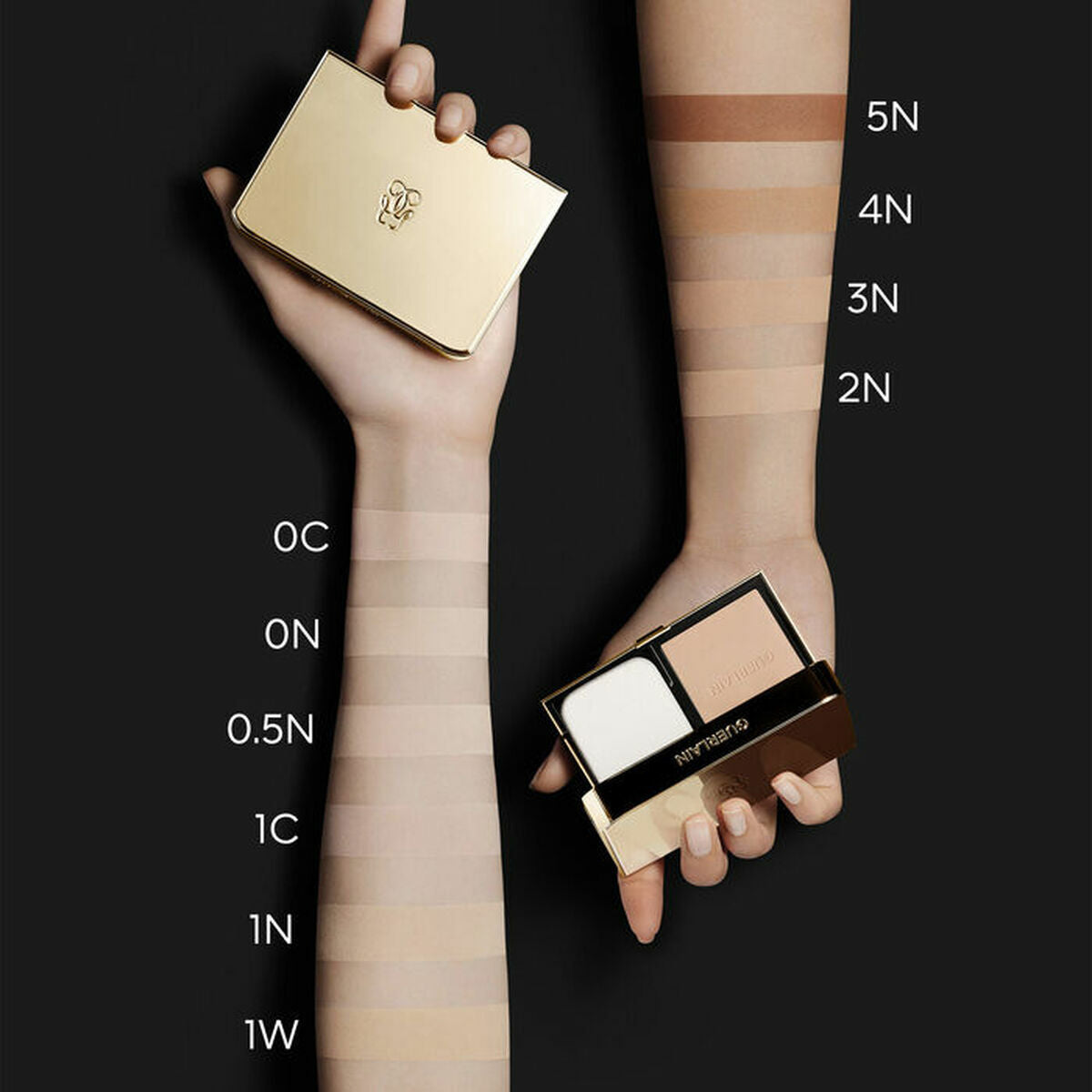 Compact Make Up Guerlain Parure Gold Nº 5N