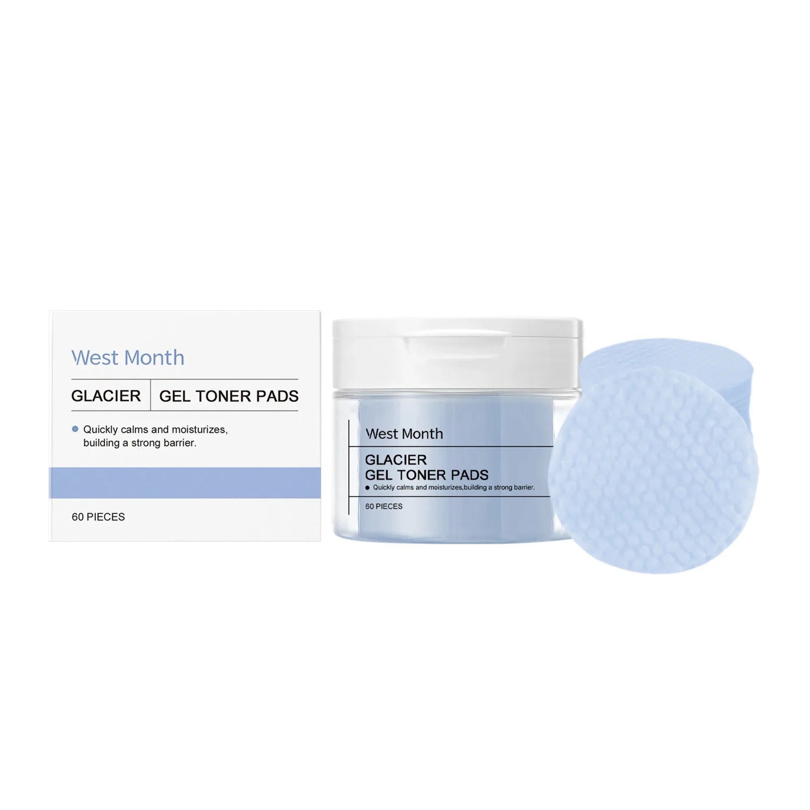 Collagen Hyaluronic Acid Cottons Pads Hydrate Brightening Improve Skins Elasticity Shrink Pores Fade Fine Lines Serum Cotton Pad