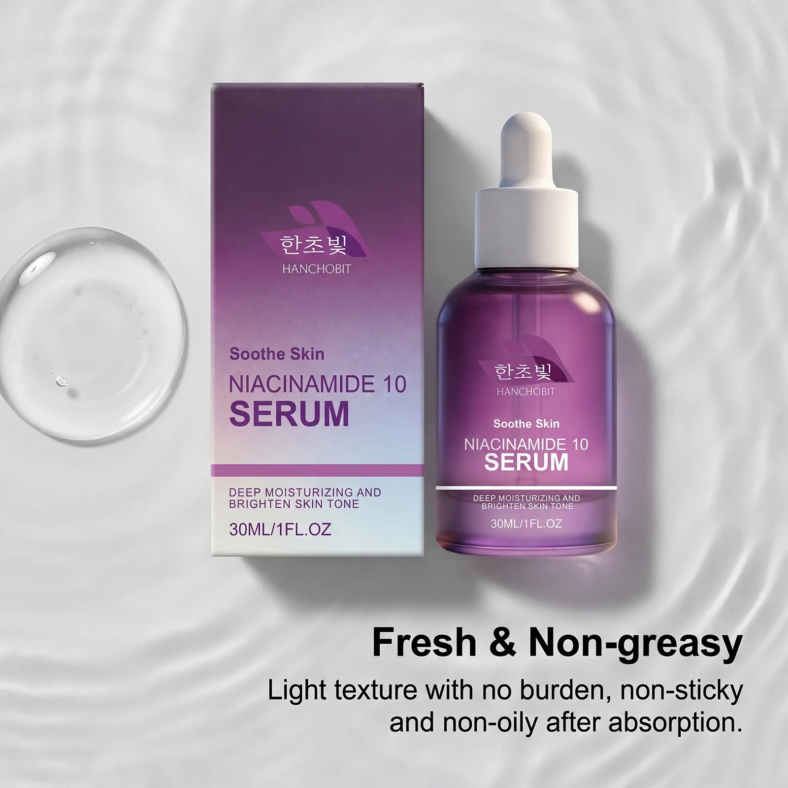 Niacinamide 10 Face Serum 30ml For Dark Spots Hyperpigmentation Daily Hydrating Moisture Brightening Face Glow Treatment Essence