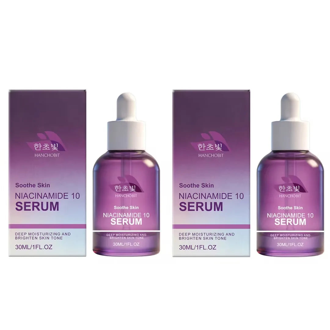 Niacinamide 10 Face Serum 30ml For Dark Spots Hyperpigmentation Daily Hydrating Moisture Brightening Face Glow Treatment Essence
