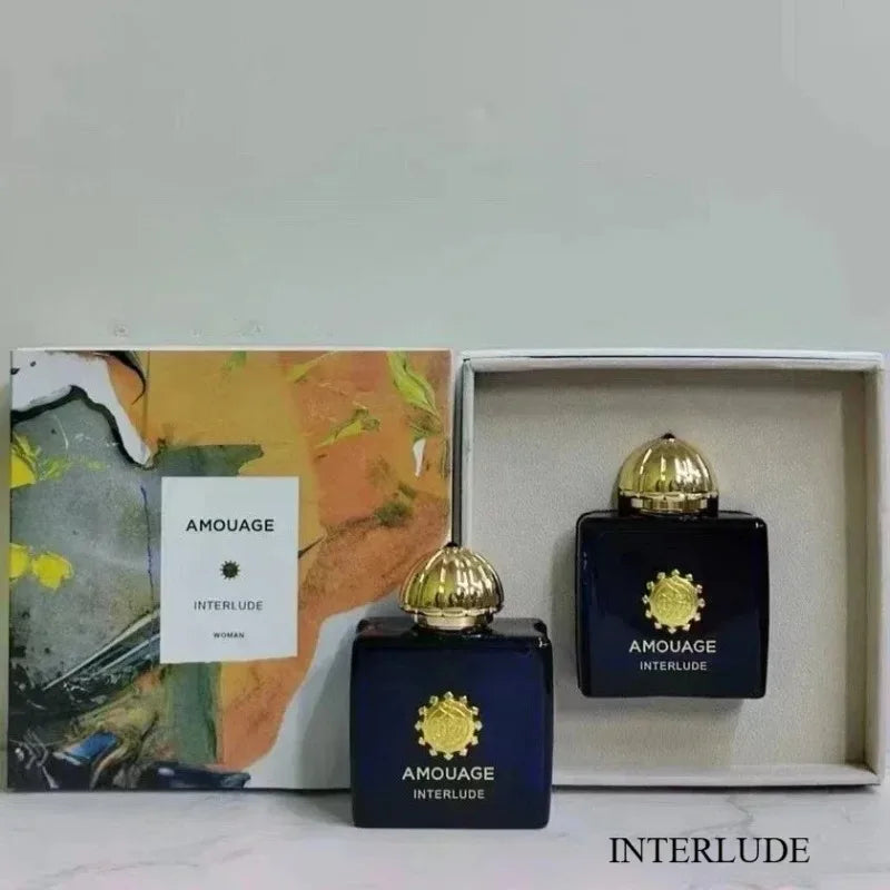 AMOUAGE Luxury Women Perfume 100ml Floral Oriental Chypre Fragrance Collection Long Lasting Elegan Vanilla Woody Musk Amber Gift