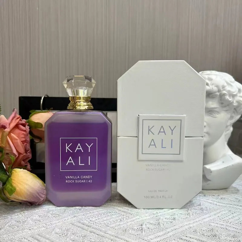 KAYALI Luxury Collection 100ml Eau De Parfum Long Lasting Vanilla Gourmand Sweet Perfume Rose Royale Signature Fragrance