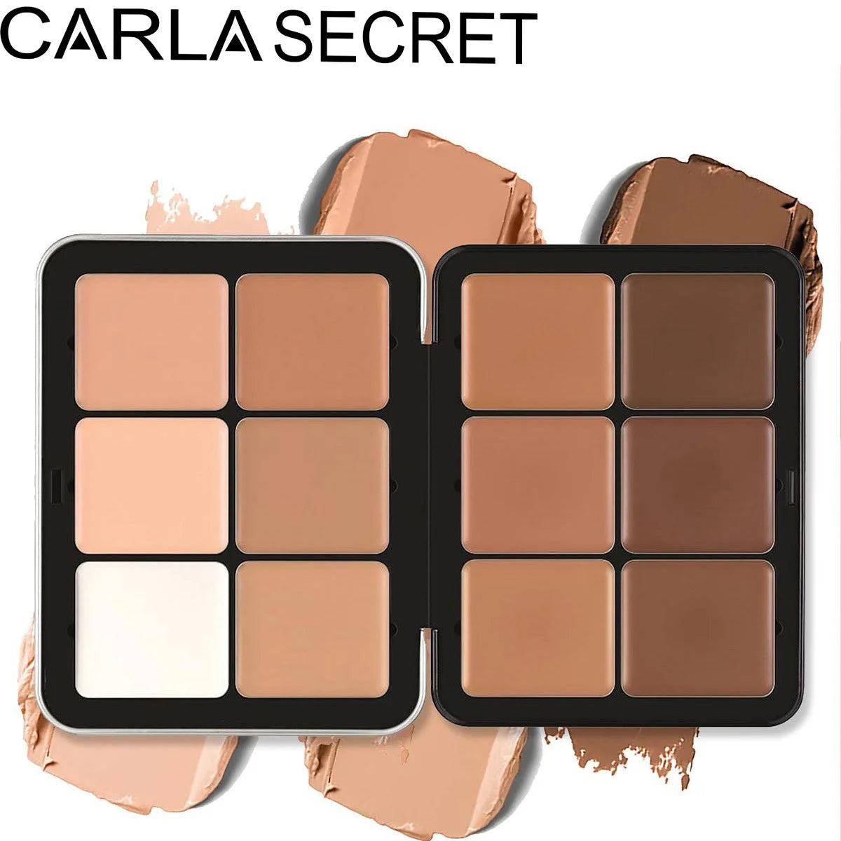 12 Color Concealer Palette Matte Phosphor Outline Makeup Palette Cream Foundation Make-up Makeup Face Repair