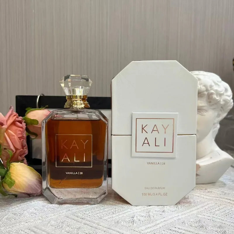 KAYALI Luxury Collection 100ml Eau De Parfum Long Lasting Vanilla Gourmand Sweet Perfume Rose Royale Signature Fragrance