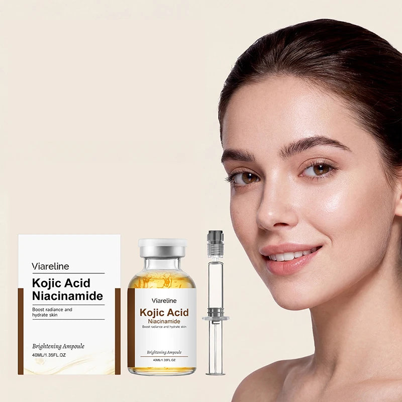 Hydrating Glow Ampoule Serum Niacinamide Essence Moisturizing Facial Serum Skin Care Replenishing Portable Nourishing Soothing
