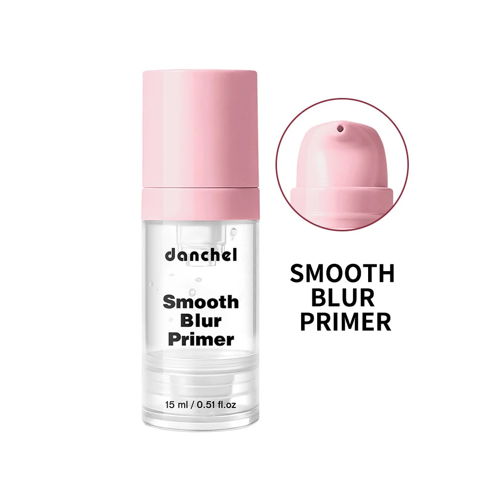 Makeup Set 2Pcs Primer & Liquid Foundation Long Lasting Buildable Medium Coverage Hydrating Smooth Blur Pores Base Makeup