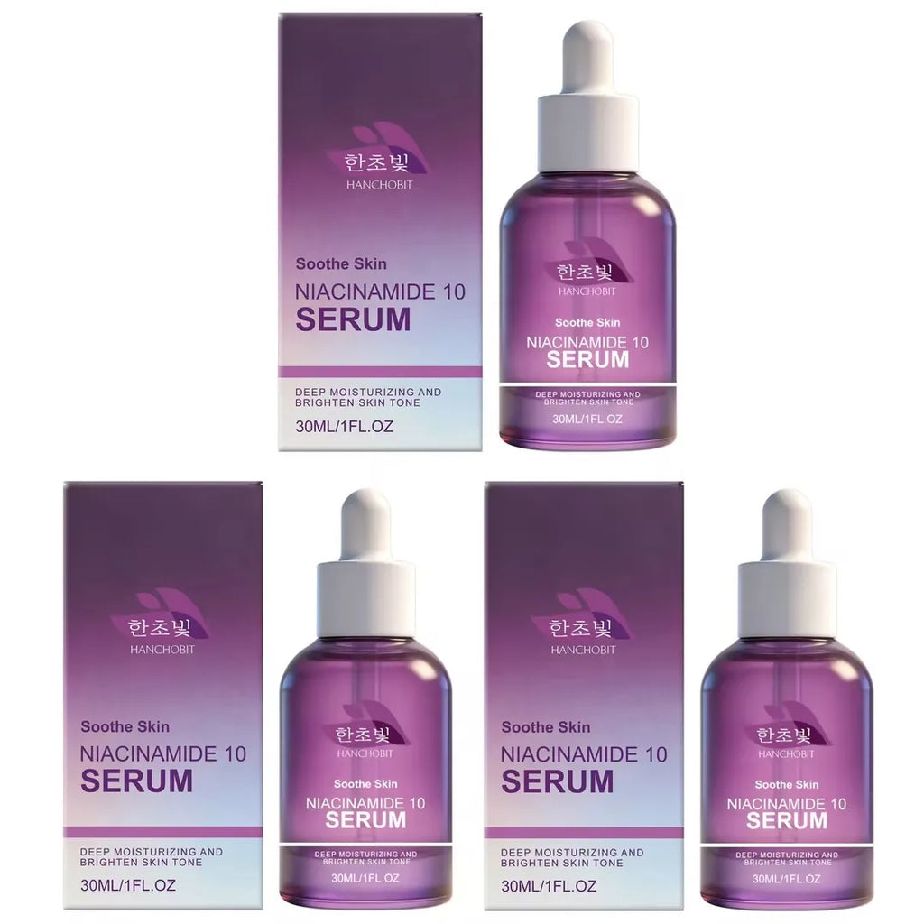 Niacinamide 10 Face Serum 30ml For Dark Spots Hyperpigmentation Daily Hydrating Moisture Brightening Face Glow Treatment Essence