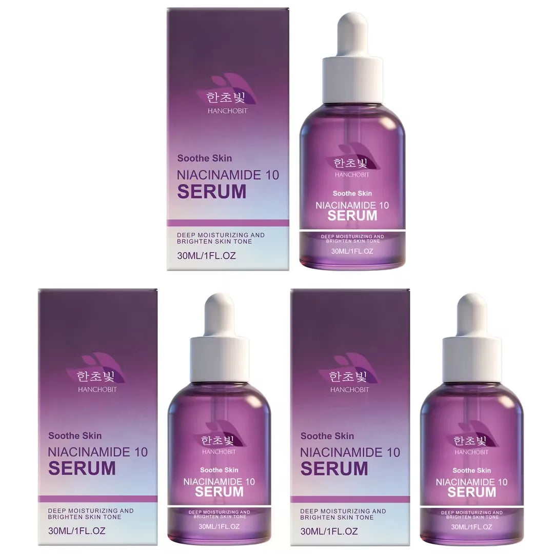 Niacinamide 10 Face Serum 30ml For Dark Spots Hyperpigmentation Daily Hydrating Moisture Brightening Face Glow Treatment Essence