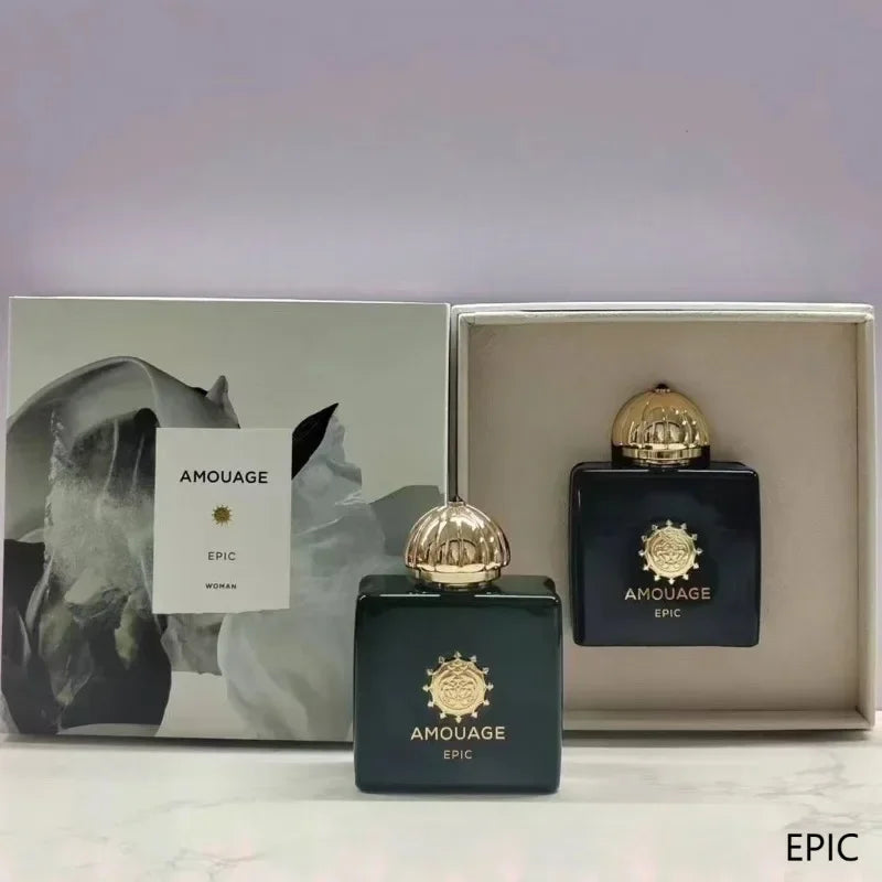 AMOUAGE Luxury Women Perfume 100ml Floral Oriental Chypre Fragrance Collection Long Lasting Elegan Vanilla Woody Musk Amber Gift