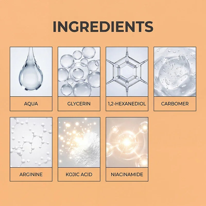 Hydrating Glow Ampoule Serum Niacinamide Essence Moisturizing Facial Serum Skin Care Replenishing Portable Nourishing Soothing