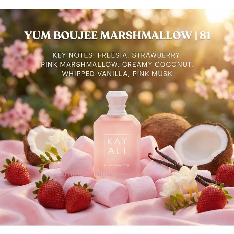 KAYALI Luxury Collection 100ml Eau De Parfum Long Lasting Vanilla Gourmand Sweet Perfume Rose Royale Signature Fragrance
