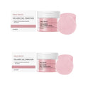 Collagen Hyaluronic Acid Cottons Pads Hydrate Brightening Improve Skins Elasticity Shrink Pores Fade Fine Lines Serum Cotton Pad