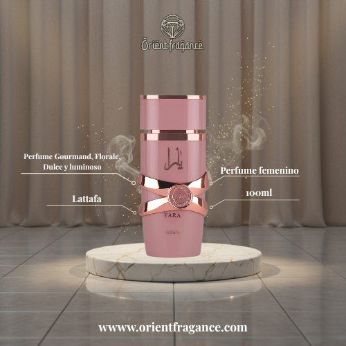 Yara Elixir Lattafa 100ml Perfume Árabe Femenino